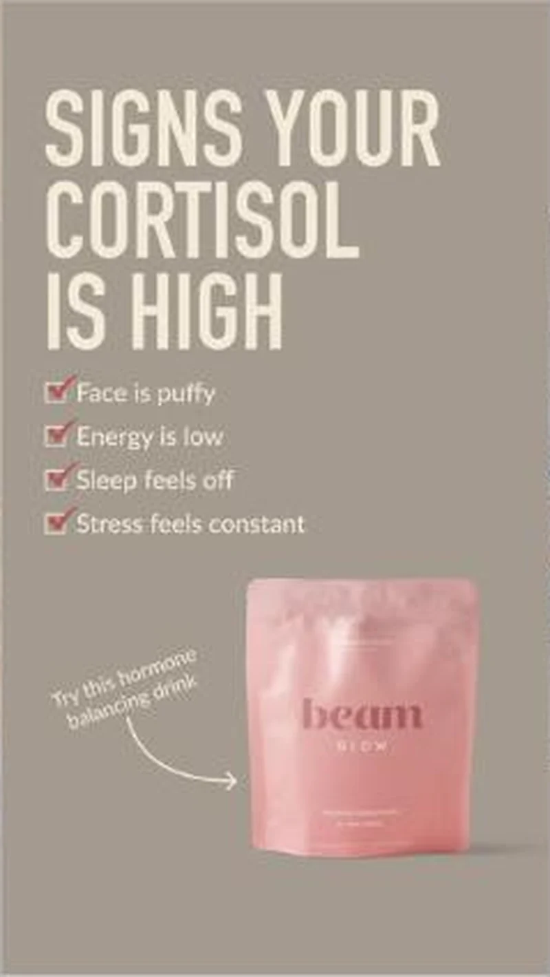 Beam Organics ad creative