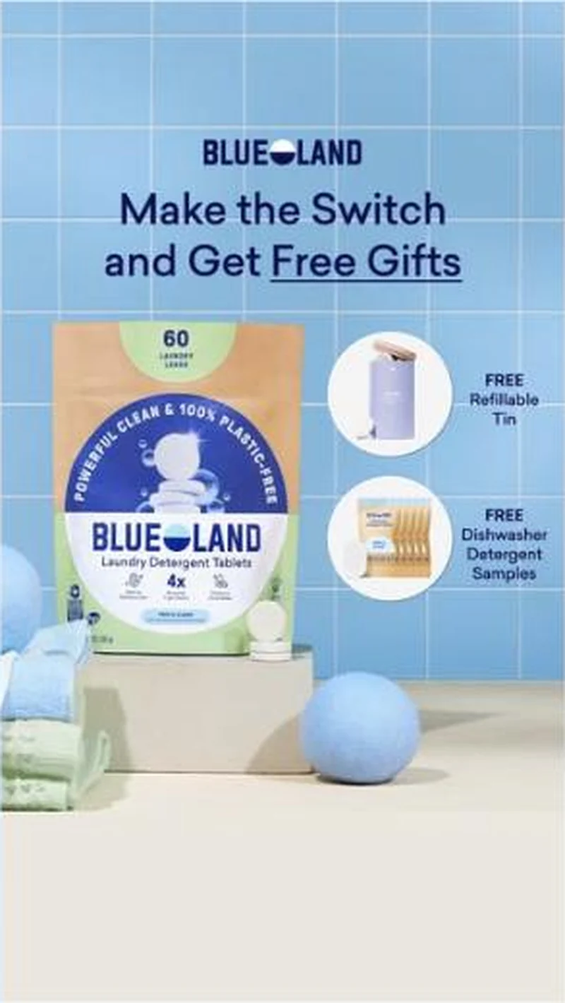 Laundry packshot, Make the Switch and Get Free Gifts