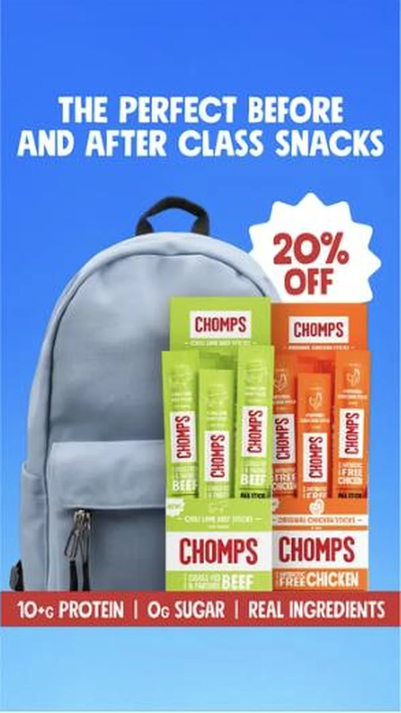 Chomps ad creative