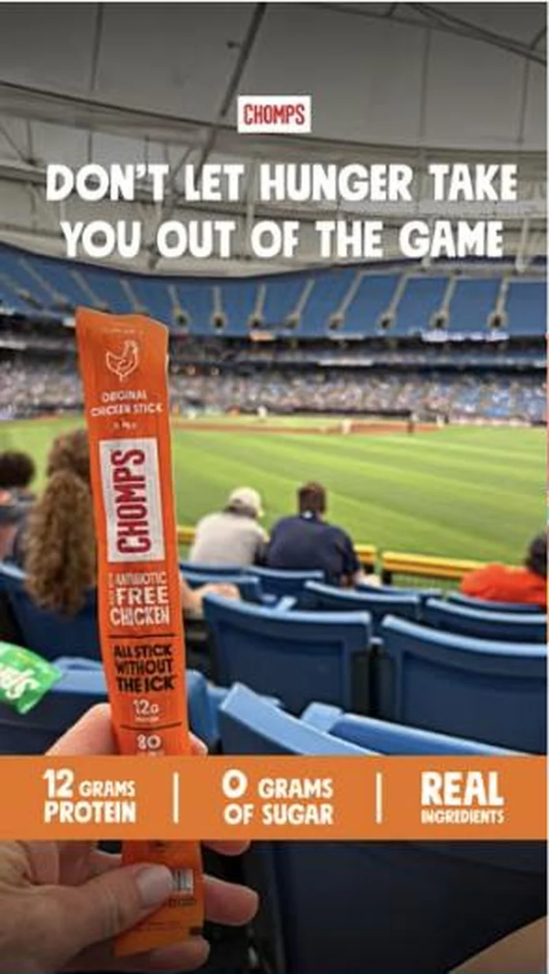 Summer flight: DON'T LET HUNGER TAKE YOU OUT OF THE GAME, stadium