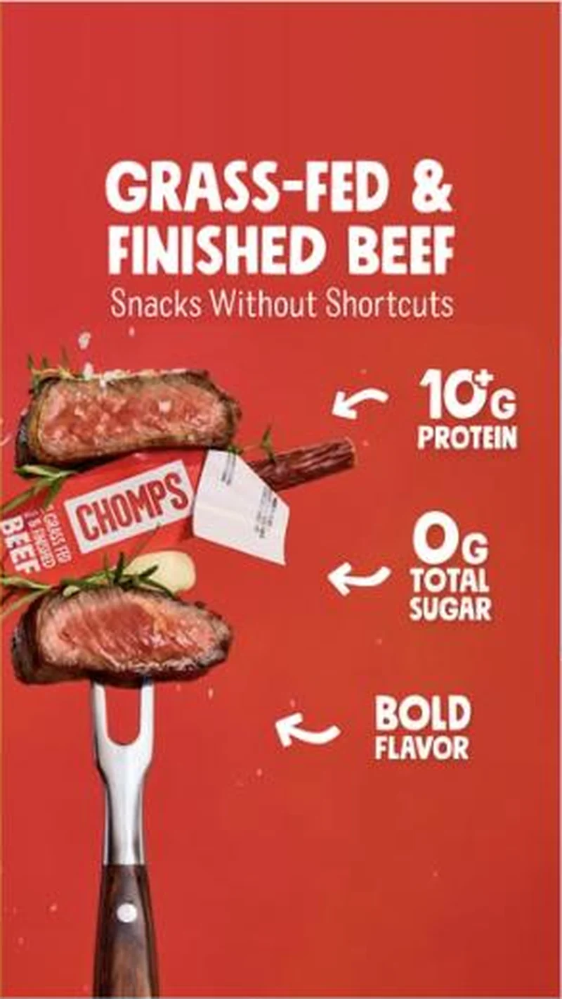 GRASS-FED & FINISHED BEEF, Snacks Without Shortcuts