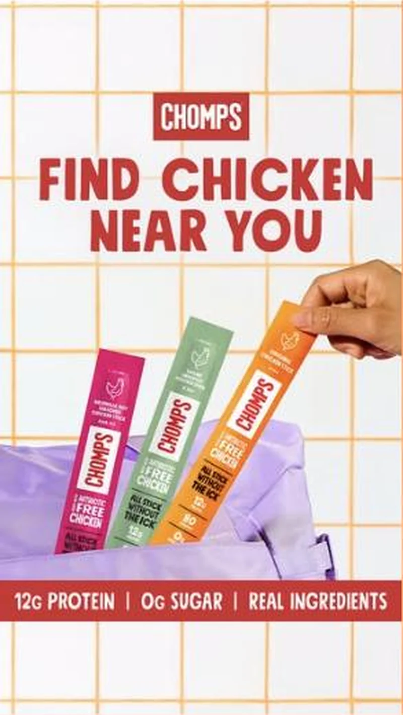 Chomps ad creative