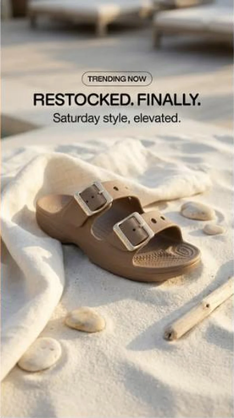 Crocs ad creative