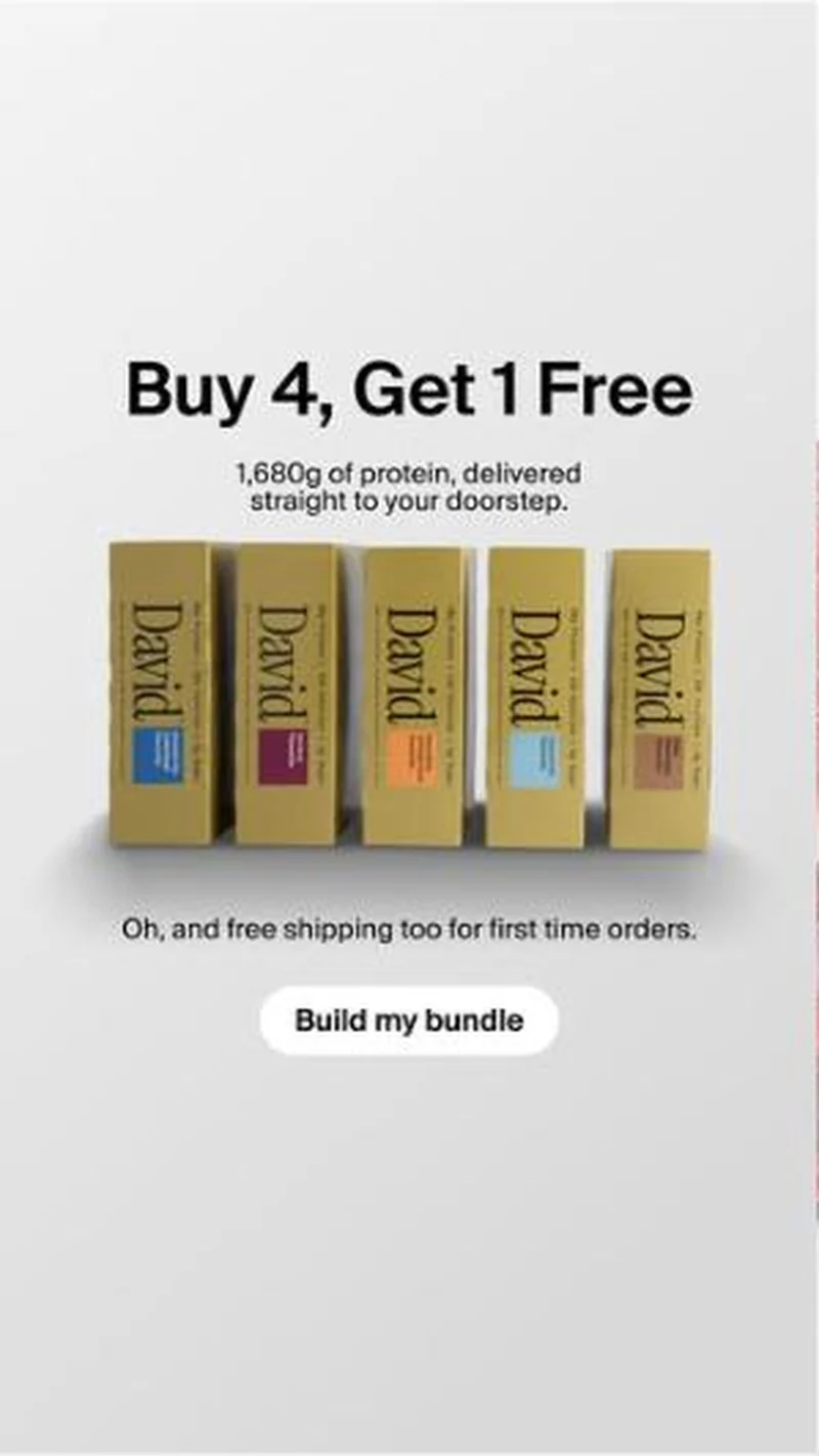 Buy 4, Get 1 Free, 1,680g of protein, Build my bundle