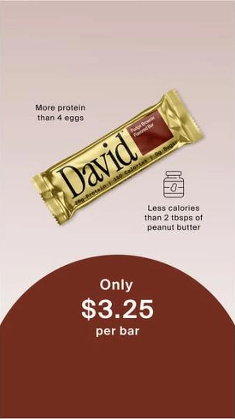 More protein than 4 eggs, blush colourway, Fudge Brownie