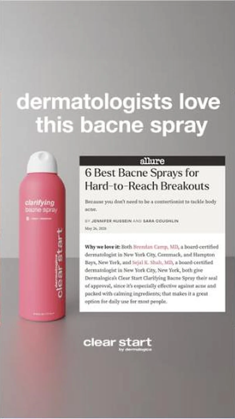 Dermatologists love this, Allure article screenshot
