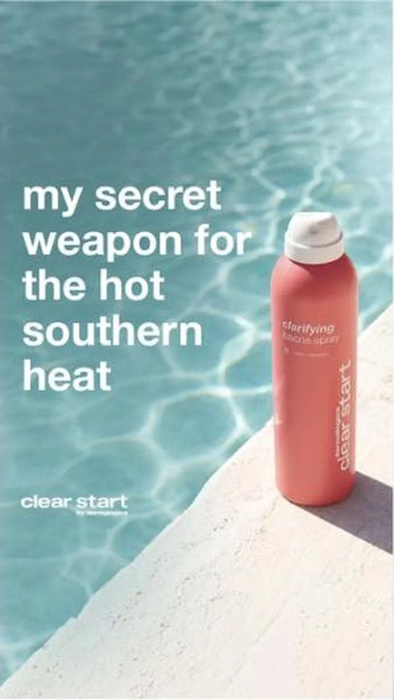 My secret weapon for the hot southern heat, poolside