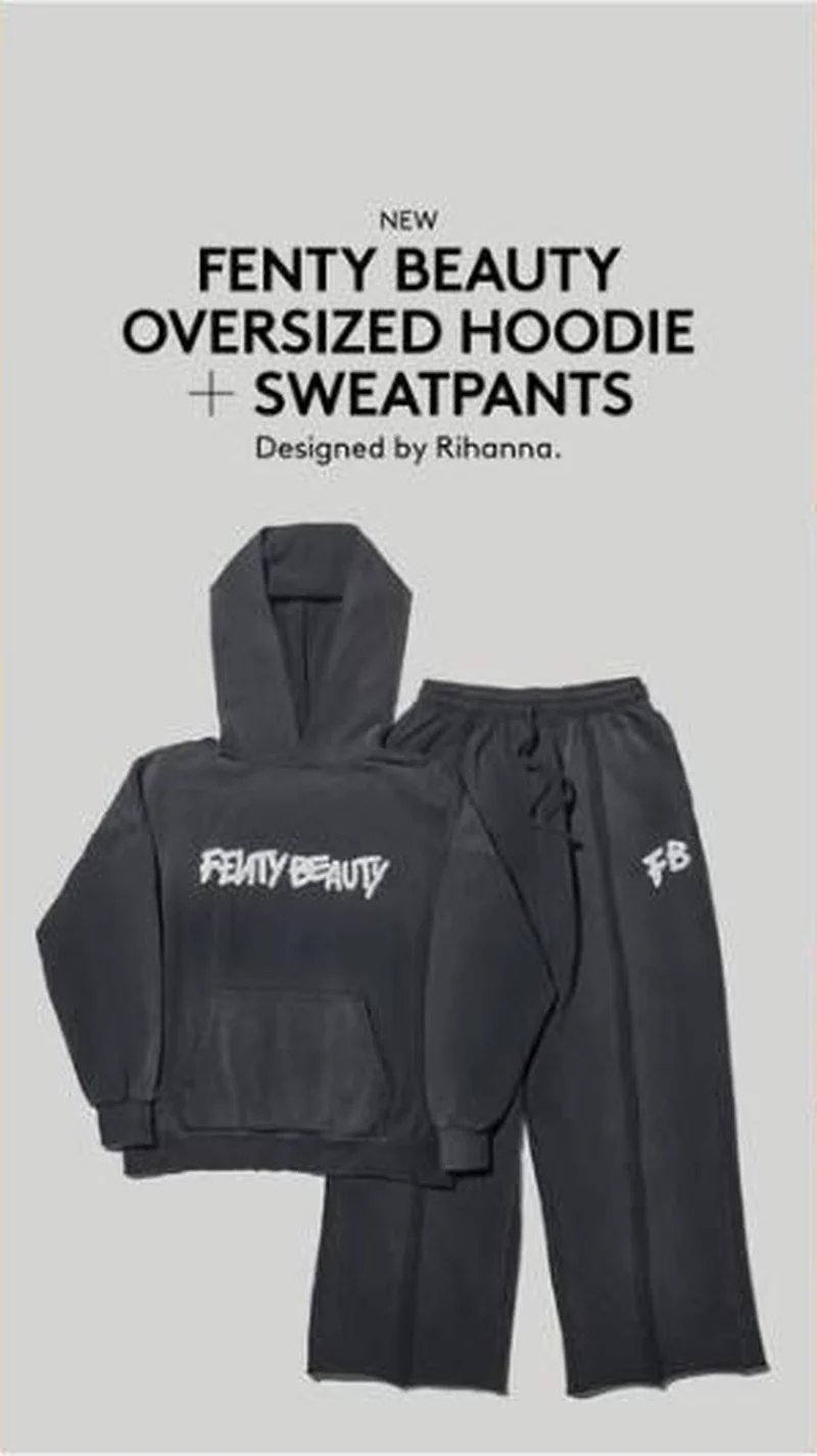 Sweat set, studio flat-lay to merch collection