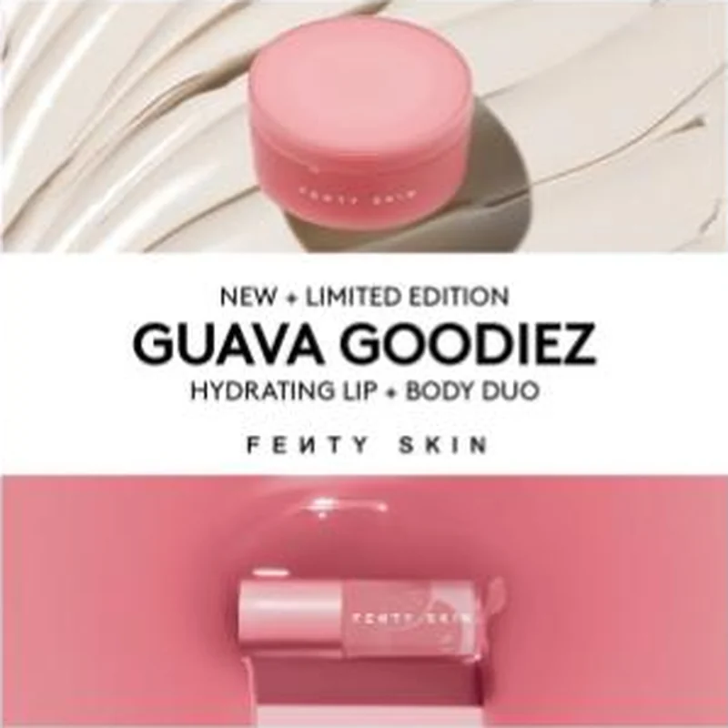 Guava Goodiez duo, three-band stacked collage