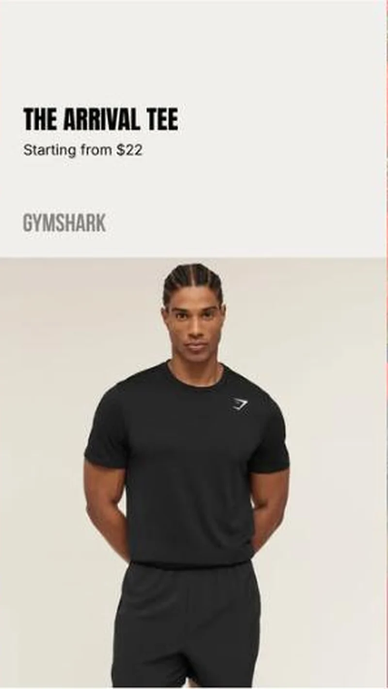 Gymshark ad creative