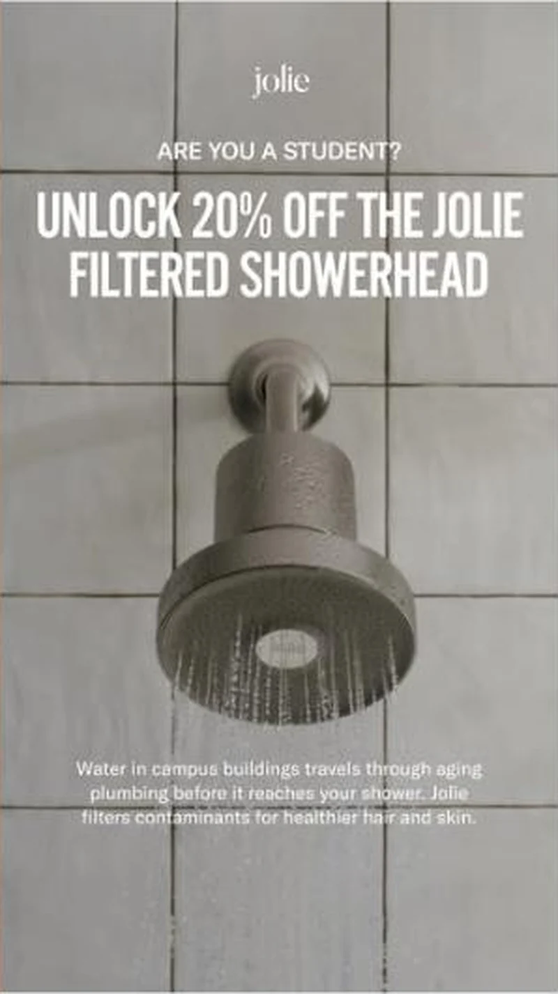 ARE YOU A STUDENT? grey tile, to the product page
