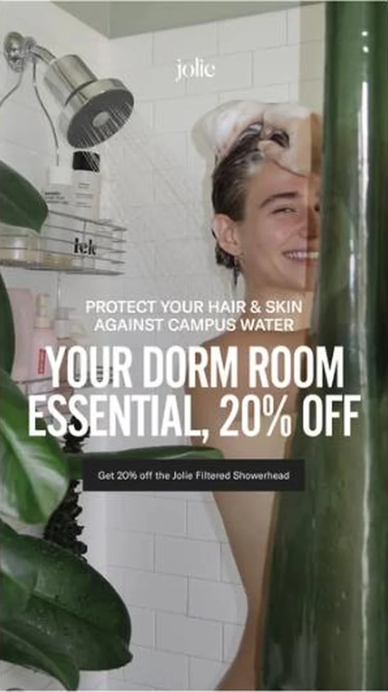 Protect your hair and skin against campus water, monstera frame