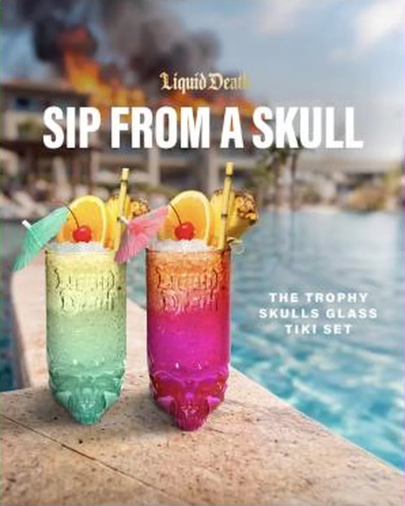 Trophy Skull glass tiki mug launch, get skulled now