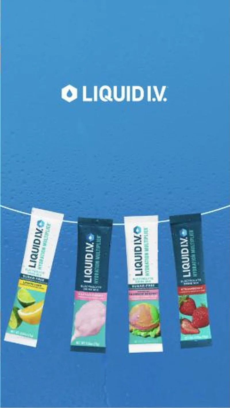 Liquid I.V. ad creative