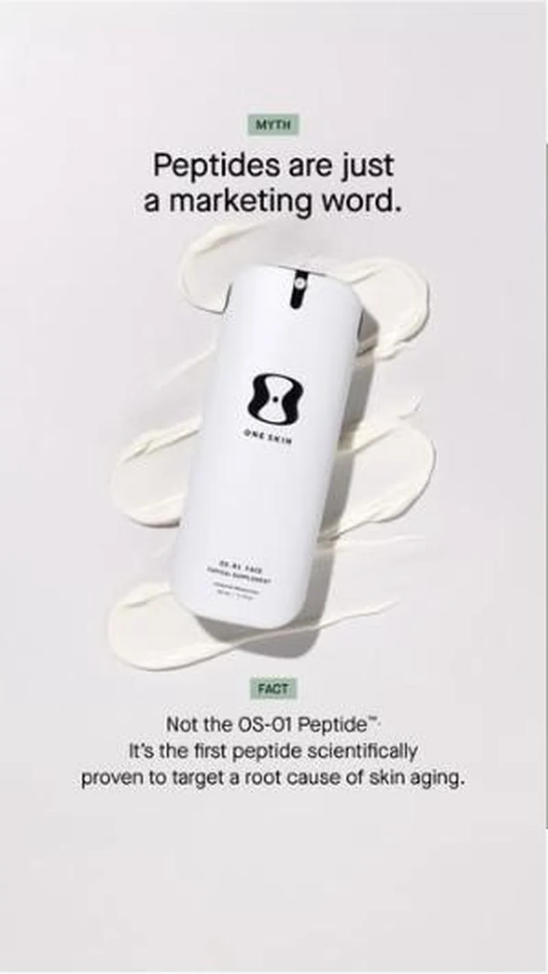 OneSkin ad creative