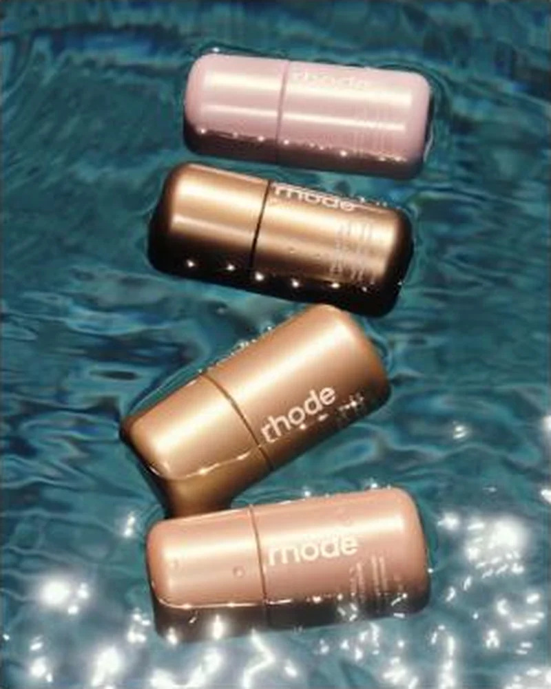 Highlight Milk tubes in turquoise pool water