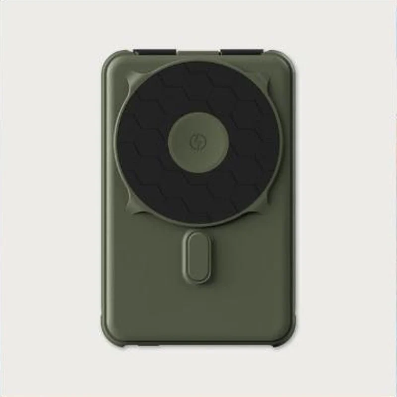 Matte Olive power bank still