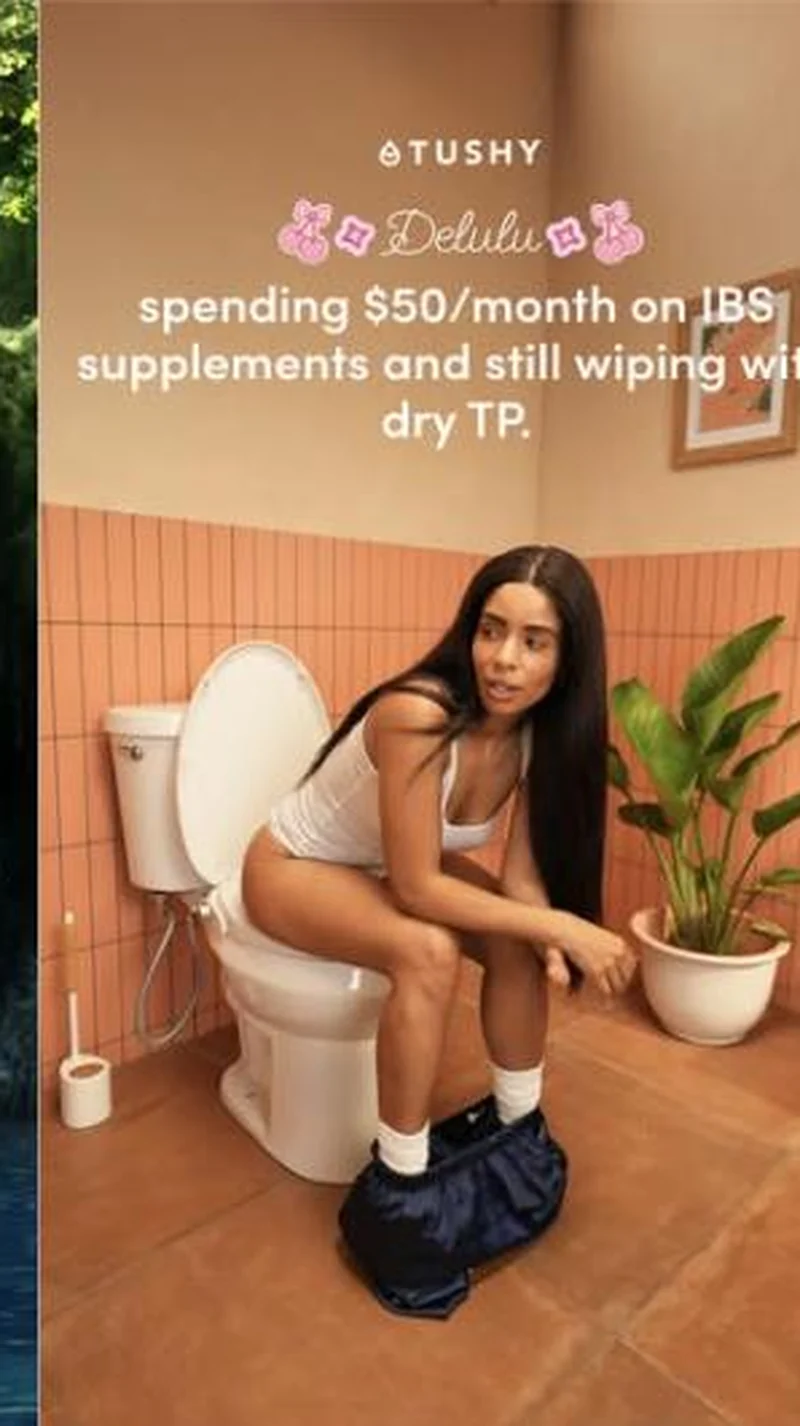 TUSHY ad creative