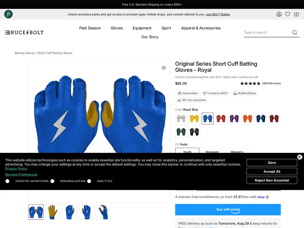 Bruce Bolt landing page