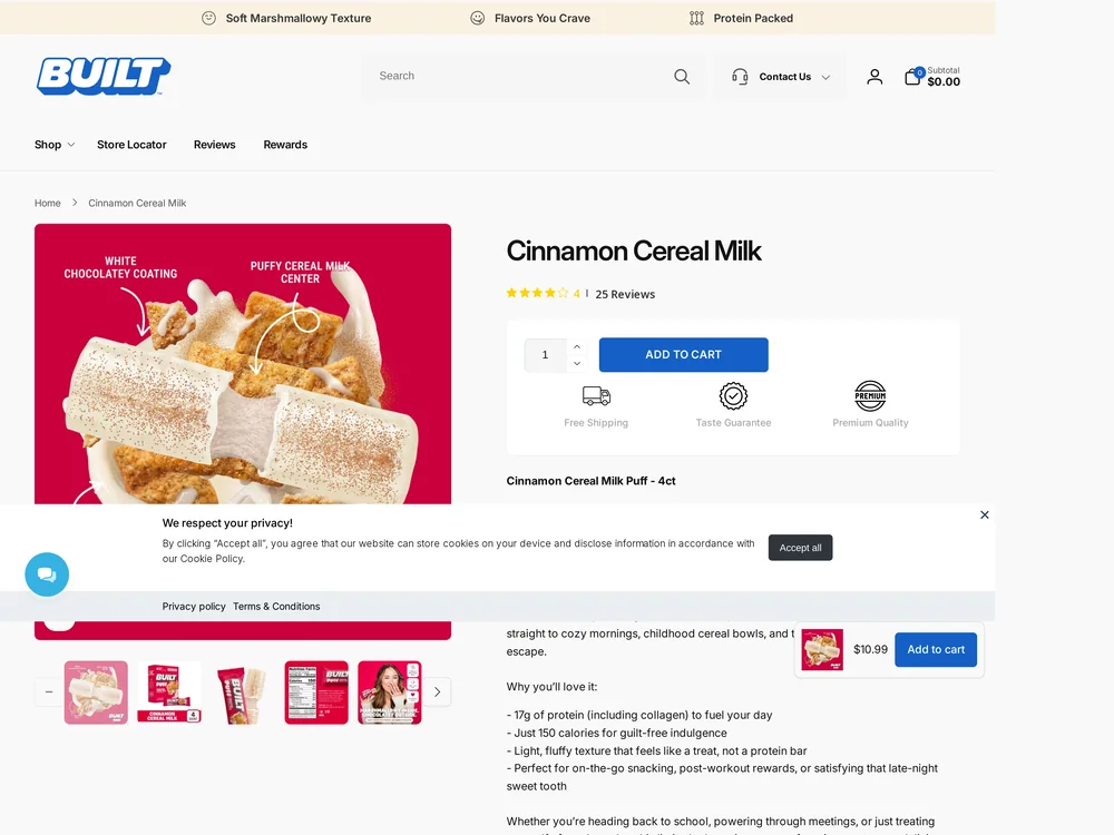 Built landing page