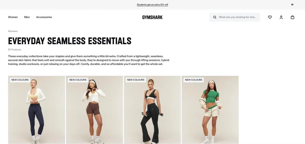 Restock wave, womenswear everyday collection