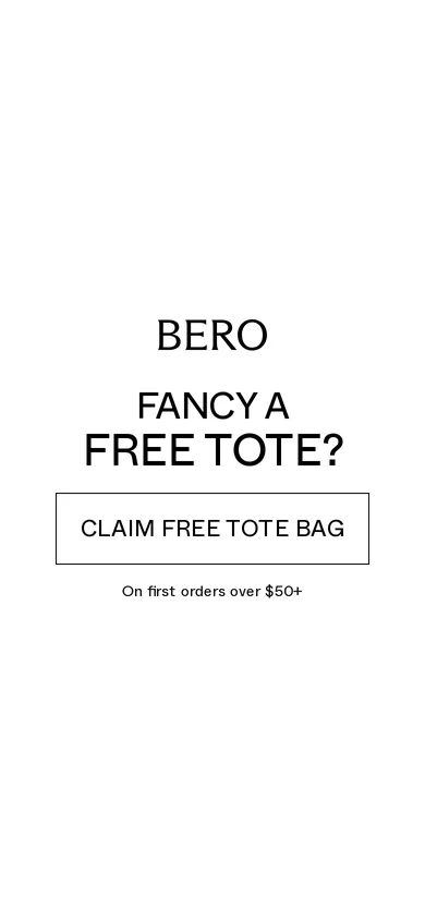BERO welcome popup, mobile, September 2026
