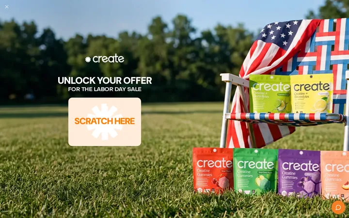 Create welcome popup, desktop, September 2026
